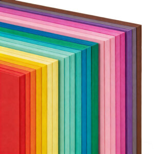 300 Sheets 8.5"x11" Assorted Colored Cardstock, 50 Bright Colors 180GSM/65LB Heavyweight Construction Printer Paper for Card Making, DIY Crafts, School Supplies, Printing & Party Decorations